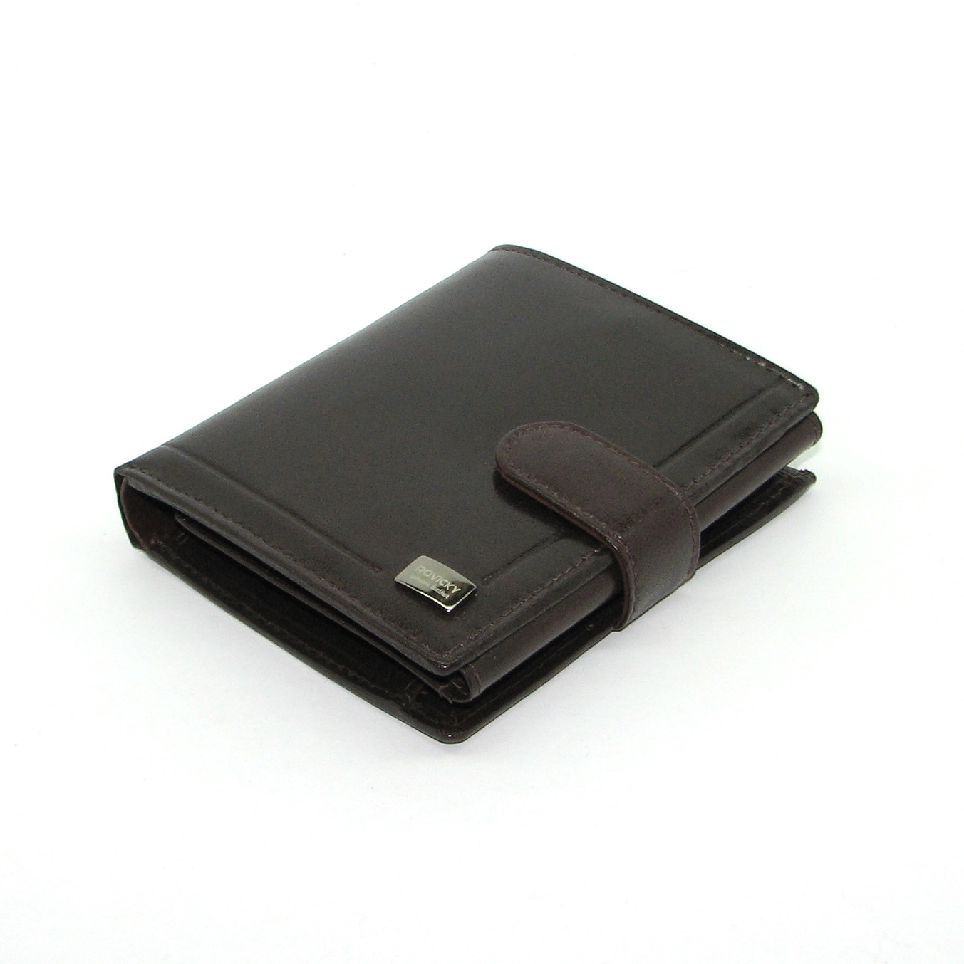 Кошелек мужской Rovicky PC-102L-BAR-BROWN Кошелек мужской Rovicky PC-102L-BAR-BROWN