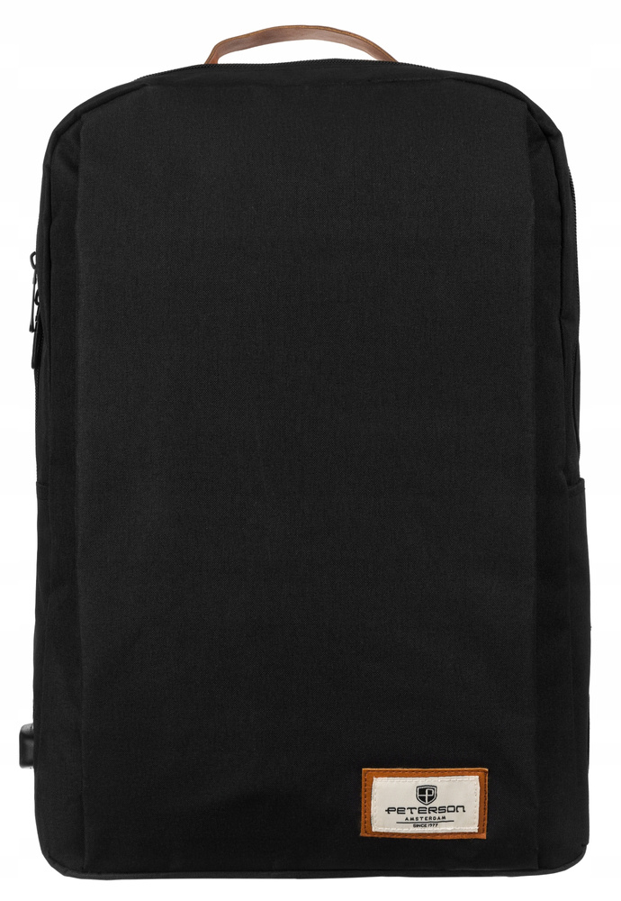 Рюкзак PETERSON PTN-BPP-02-BLACK с портом USB для зарядки Рюкзак PETERSON PTN-BPP-02-BLACK с портом USB для зарядки