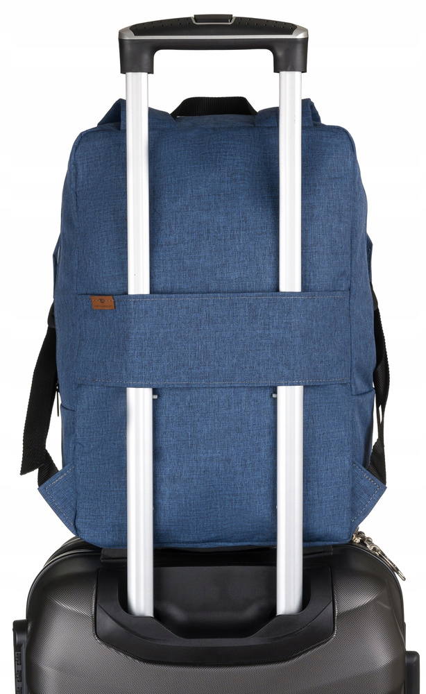 Дорожный рюкзак для ручной клади 40 x 20 x 25 PETERSON PP-BLUE-SILVER Дорожный рюкзак для ручной клади 40 x 20 x 25 PETERSON PP-BLUE-SILVER