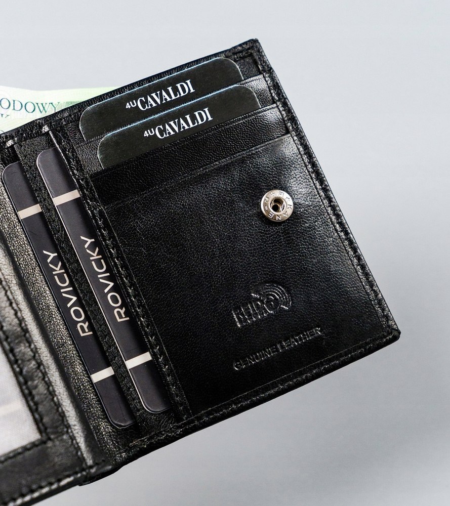 Кошелек женский Cavaldi RD-16-GCL-BLACK Кошелек женский Cavaldi RD-16-GCL-BLACK