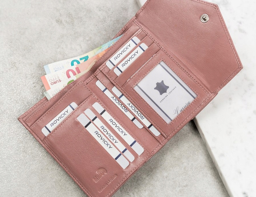 Женский кошелек Cavaldi RD-20-GCL-WOODROSE Женский кошелек Cavaldi RD-20-GCL-WOODROSE