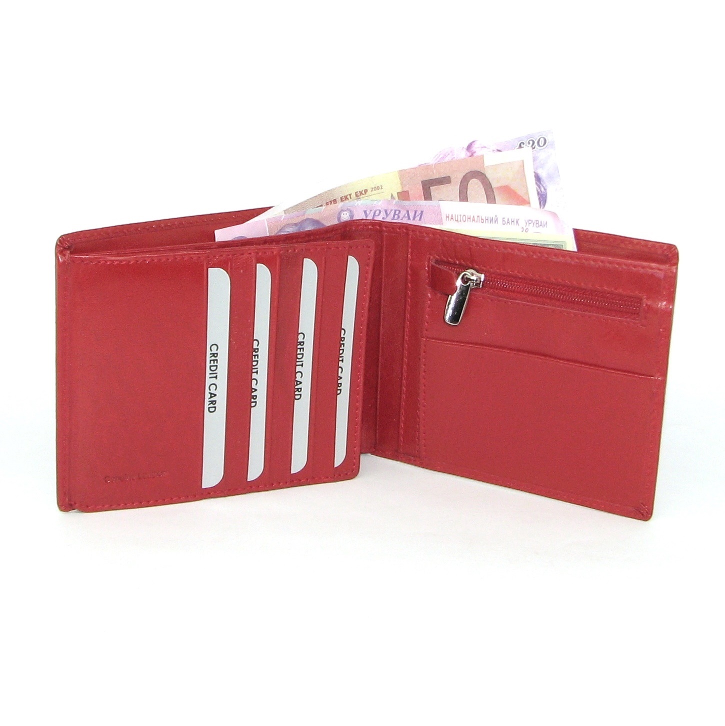 Кошелек женский Rovicky W3008-BAR-RED Кошелек женский Rovicky W3008-BAR-RED