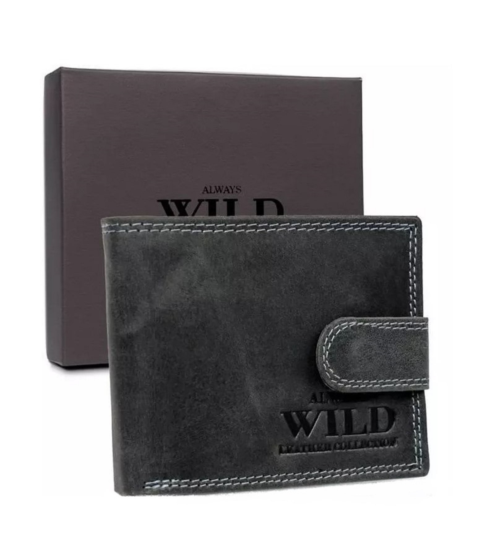 Кошелек мужской Always Wild N0035L-CHM-BLACK