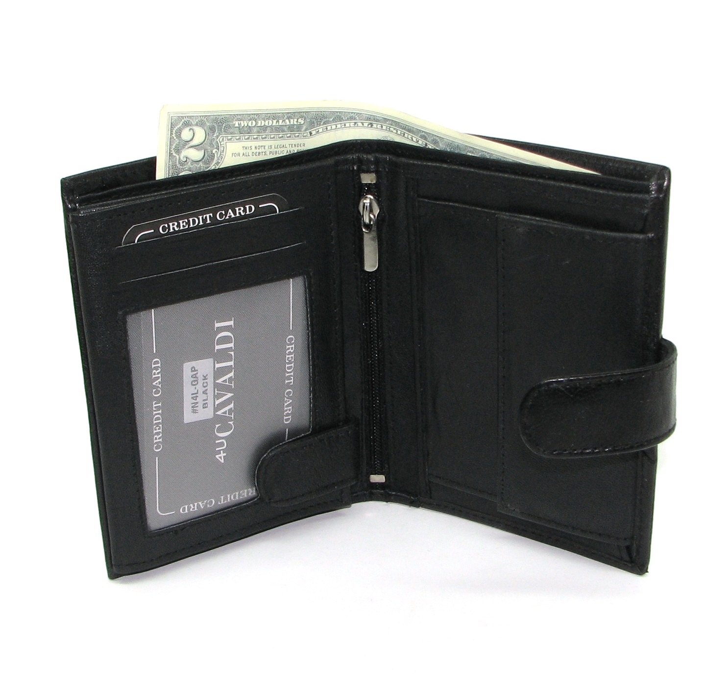 Кошелек мужской N4L-GAP-BLACK Кошелек мужской N4L-GAP-BLACK