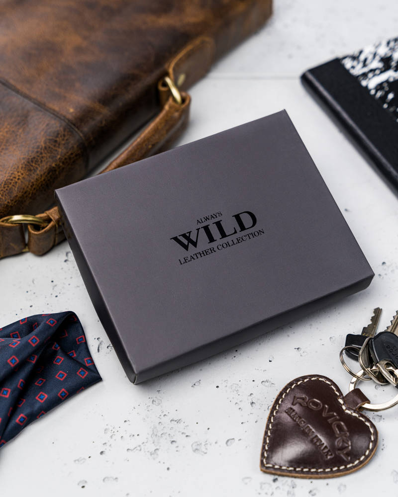 Кошелек мужской Always Wild N992-P-CHM-BROWN Кошелек мужской Always Wild N992-P-CHM-BROWN