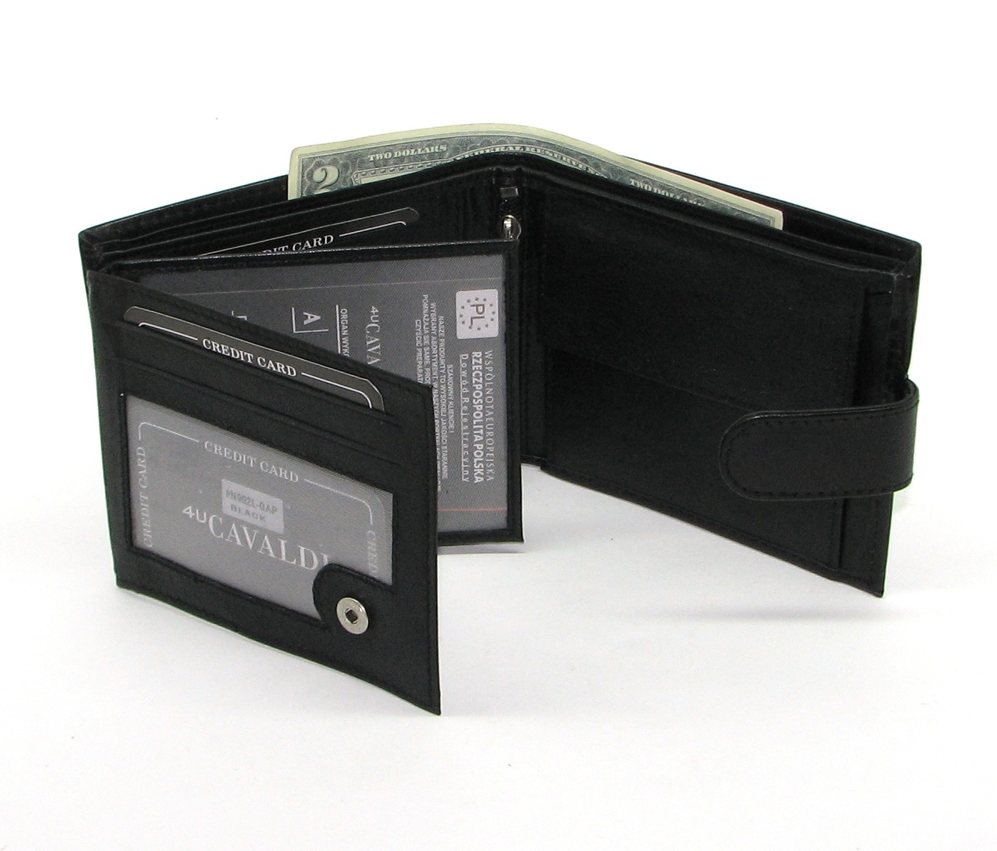Кошелек мужской N992L-GAP-BLACK Кошелек мужской N992L-GAP-BLACK