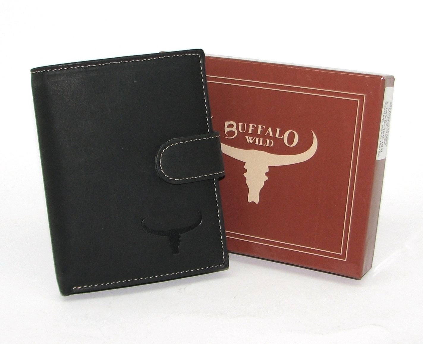 Кошелек мужской Buffalo Wild RM-04L-BAW-T-BLACK