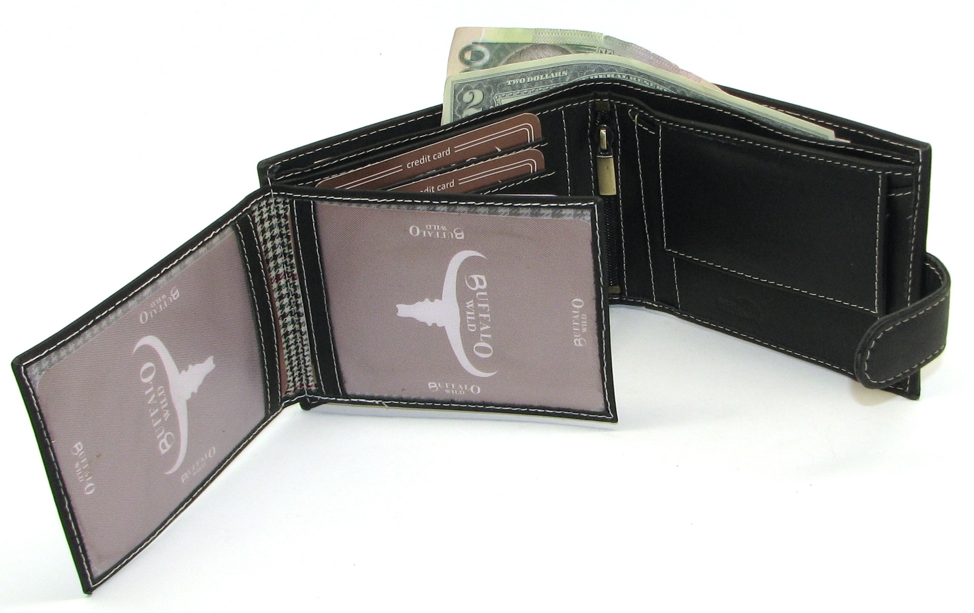 Кошелек мужской DNK Leather DNK-02L-BAW-BLACK Кошелек мужской DNK Leather DNK-02L-BAW-BLACK
