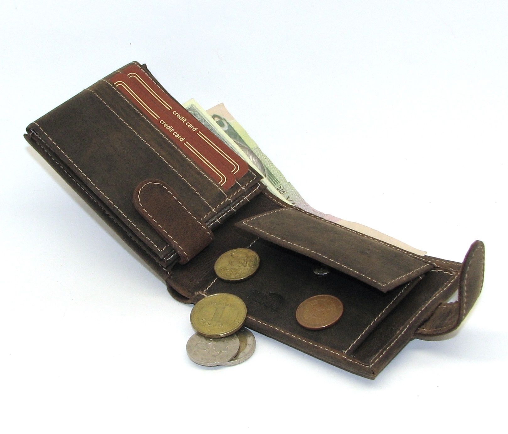 Кошелек мужской DNK Leather DNK-05L-BAW-TAN Кошелек мужской DNK Leather DNK-05L-BAW-TAN