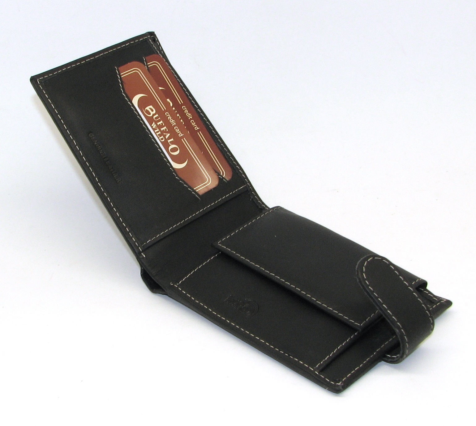 Кошелек мужской DNK Leather DNK-1189L-BAW-BLACK Кошелек мужской DNK Leather DNK-1189L-BAW-BLACK