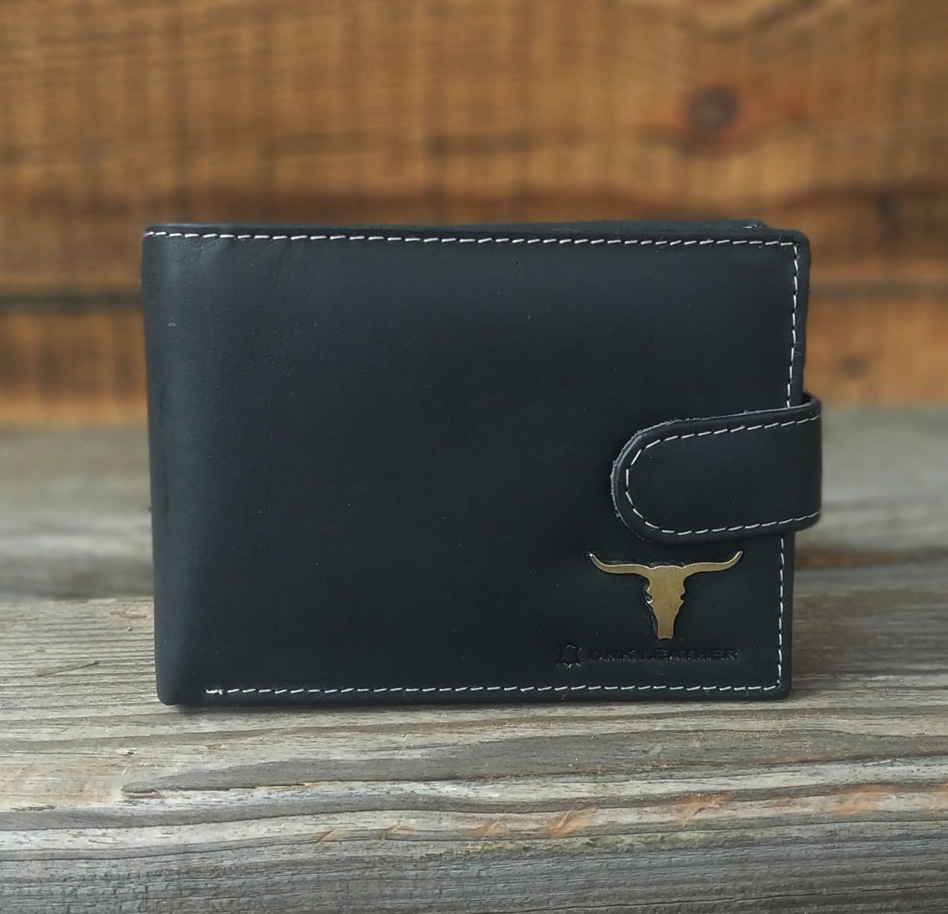 Кошелек мужской DNK Leather DNK-1189L-BAW-BLACK Кошелек мужской DNK Leather DNK-1189L-BAW-BLACK