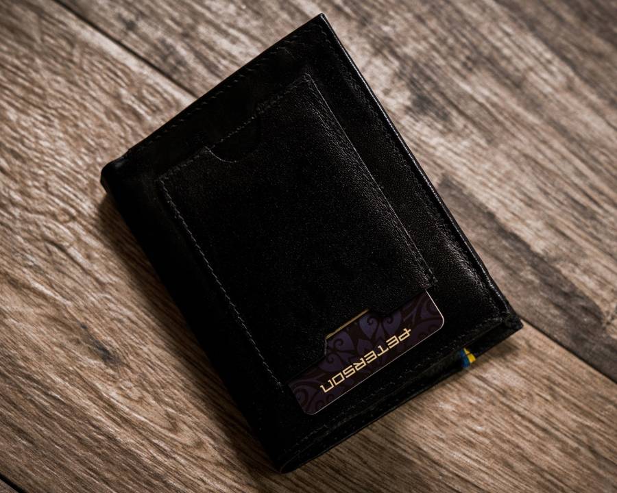Кошелек мужской PETERSON PTN-303-P-UA-Black Кошелек мужской PETERSON PTN-303-P-UA-Black
