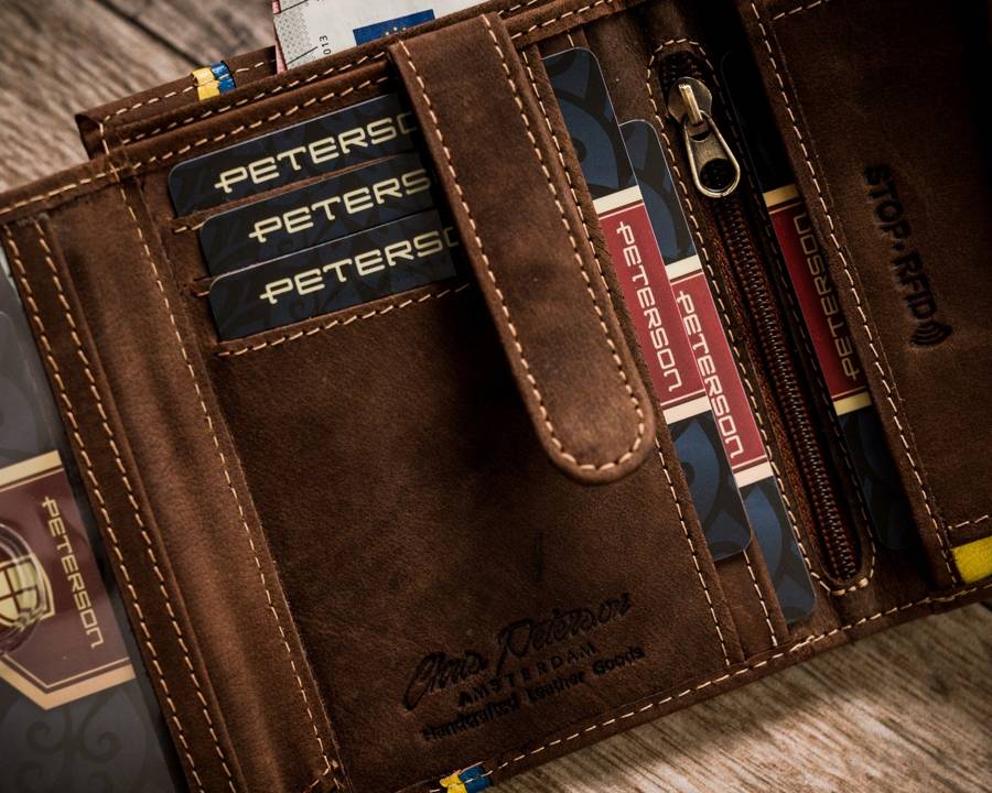 Кошелек мужской PETERSON PTN-303-P-UA-HUNTER Кошелек мужской PETERSON PTN-303-P-UA-HUNTER