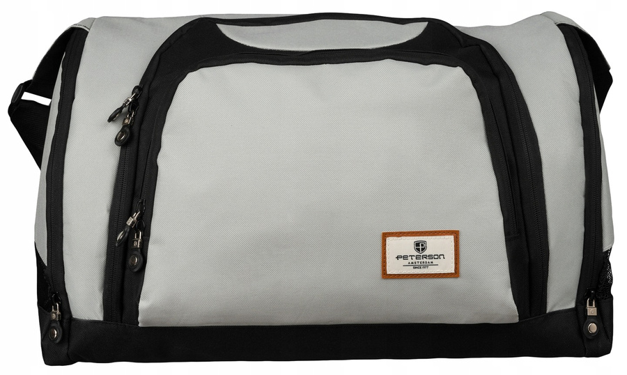 Дорожная сумка с отделом для обуви PETERSON NB22034-BL-GREY Дорожная сумка с отделом для обуви PETERSON NB22034-BL-GREY