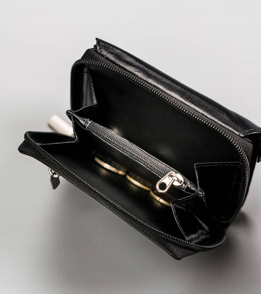 Гаманець жіночий PETERSON PTN-RD-29-GCL-Black Гаманець жіночий PETERSON PTN-RD-29-GCL-Black