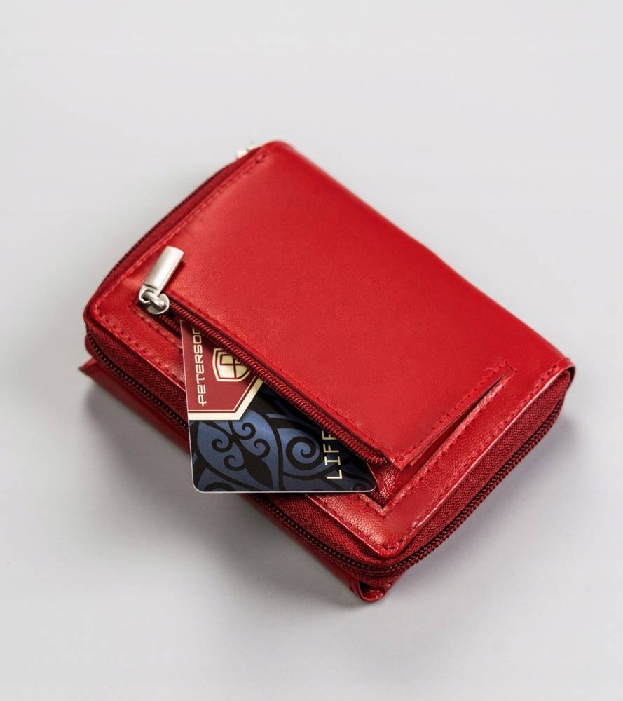Гаманець жіночий PETERSON PTN-RD-29-GCL-Red Гаманець жіночий PETERSON PTN-RD-29-GCL-Red