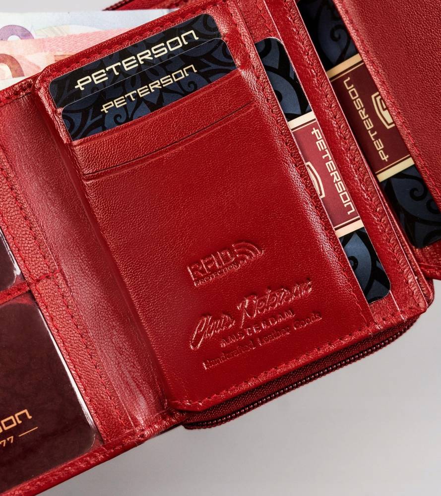 Гаманець жіночий PETERSON PTN-RD-29-GCL-Red Гаманець жіночий PETERSON PTN-RD-29-GCL-Red