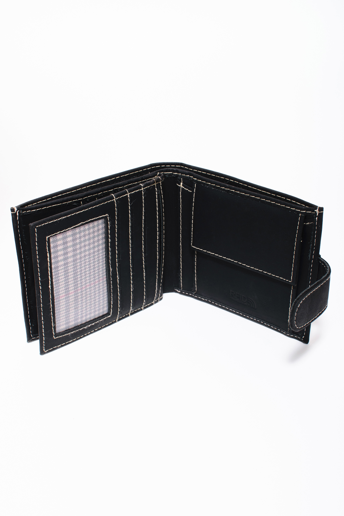 Гаманець чоловічий DNK Leather DNK-01L-BAW-BLACK Гаманець чоловічий DNK Leather DNK-01L-BAW-BLACK