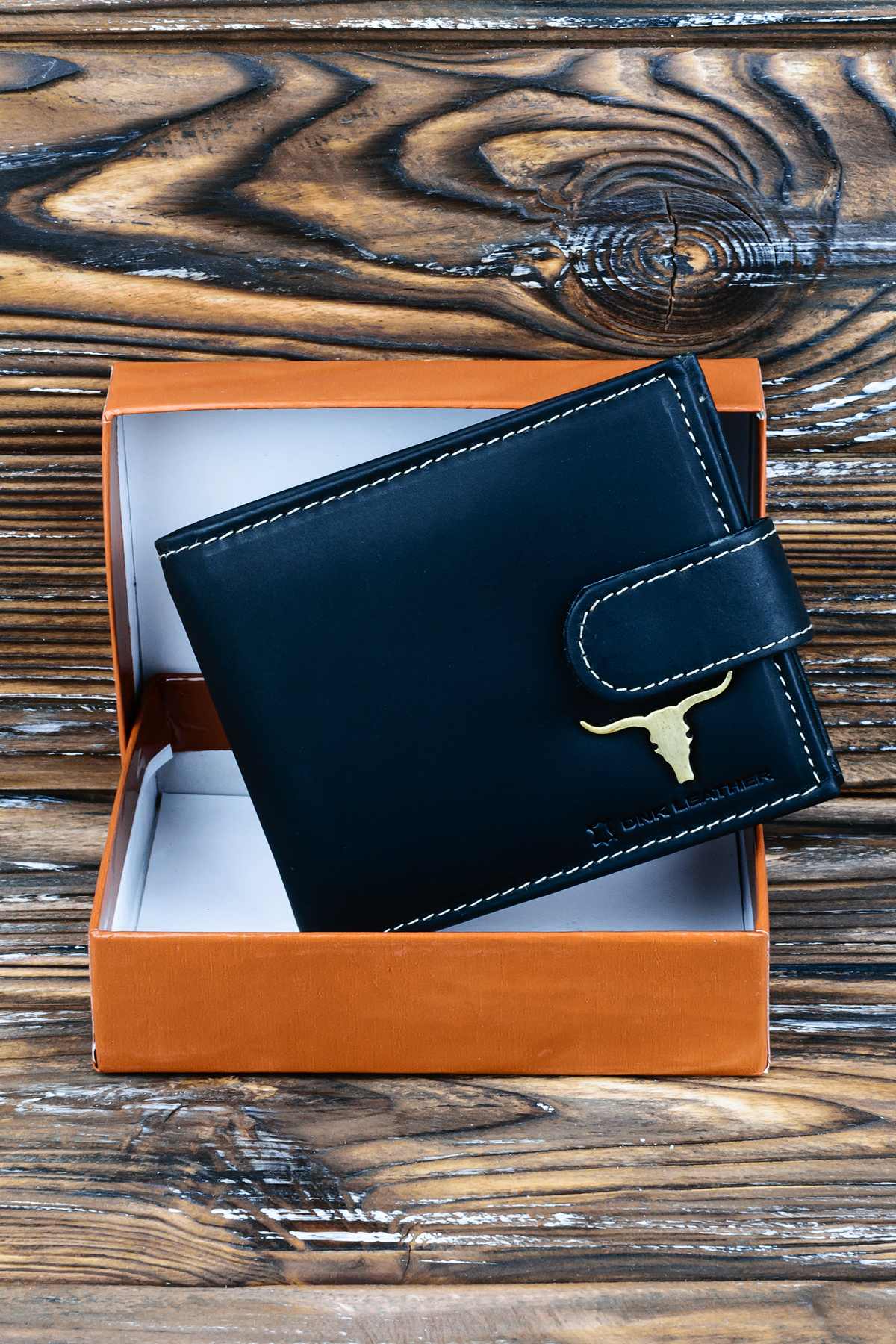 Гаманець чоловічий DNK Leather DNK-05L-BAW-BLACK Гаманець чоловічий DNK Leather DNK-05L-BAW-BLACK