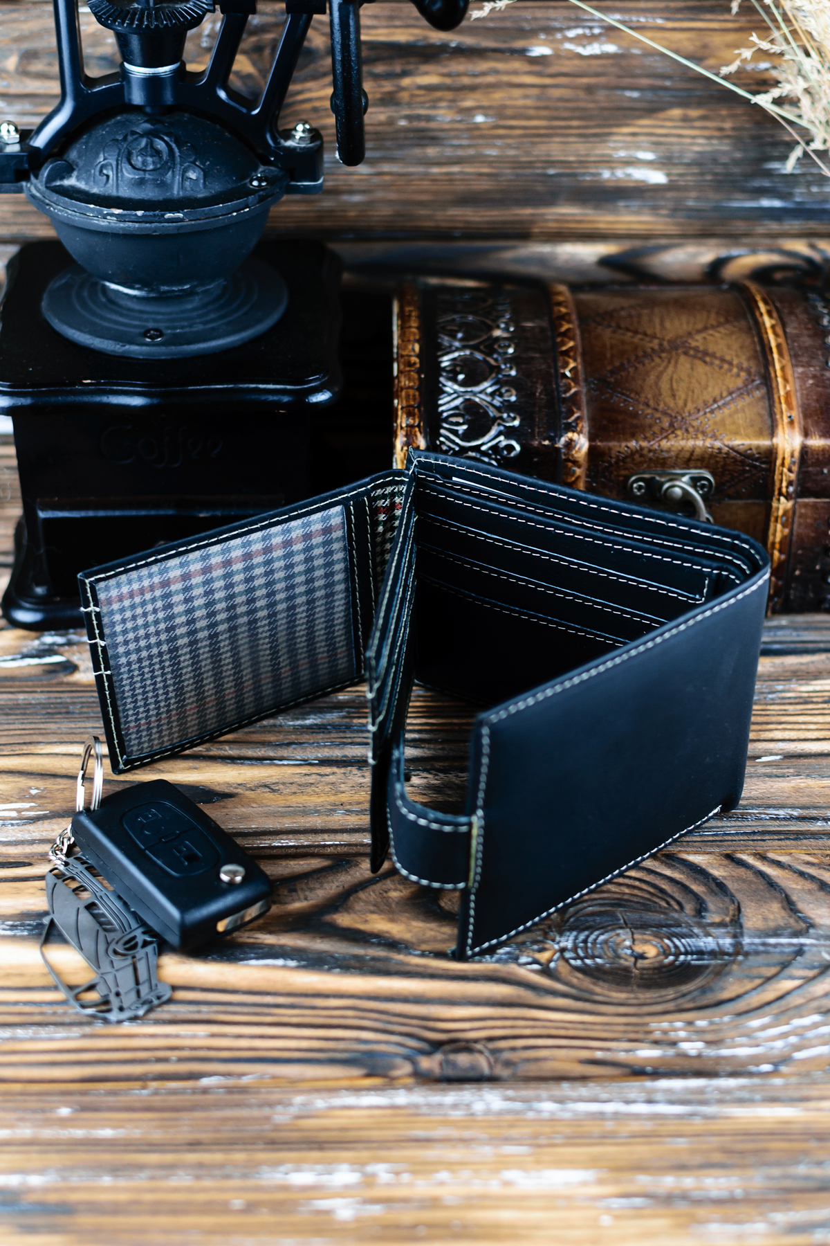 Гаманець чоловічий DNK Leather DNK-05L-BAW-BLACK Гаманець чоловічий DNK Leather DNK-05L-BAW-BLACK