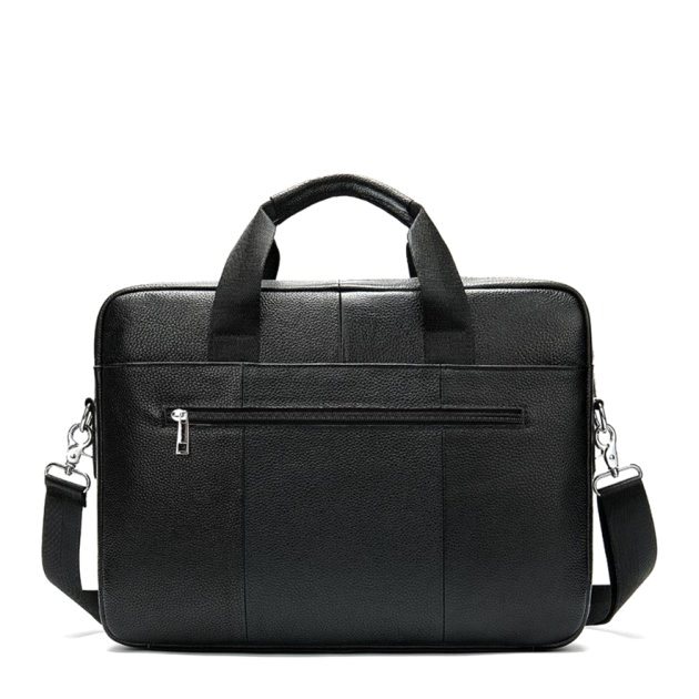 Сумка деловая кожаная DNK Leather dnk-14794 черная Сумка деловая кожаная DNK Leather dnk-14794 черная