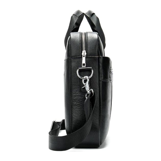Сумка деловая кожаная DNK Leather dnk-14794 черная Сумка деловая кожаная DNK Leather dnk-14794 черная