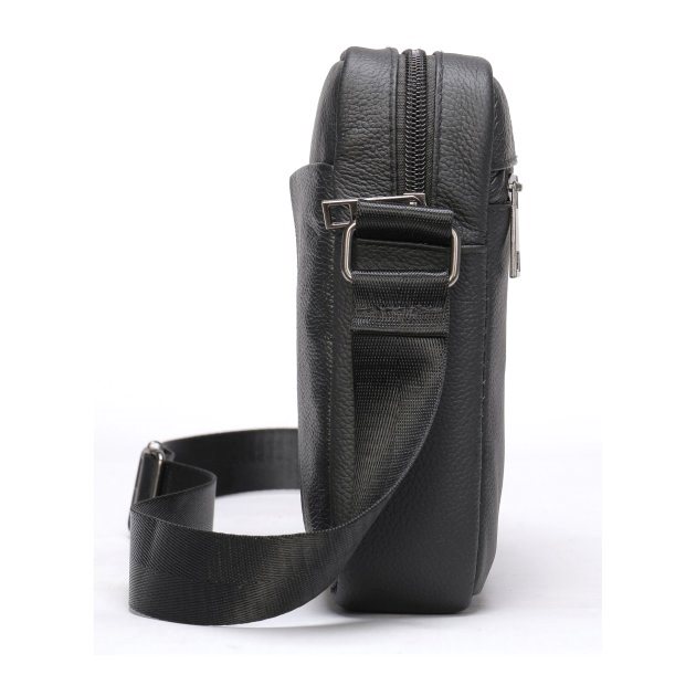 Сумка кожаная DNK Leather dnk-14994 черная Сумка кожаная DNK Leather dnk-14994 черная
