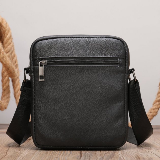 Сумка кожаная DNK Leather dnk-14994 черная Сумка кожаная DNK Leather dnk-14994 черная