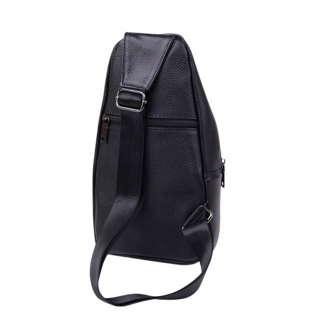 Сумка-слинг кожаная DNK Leather dnk-20202 черная Сумка-слинг кожаная DNK Leather dnk-20202 черная