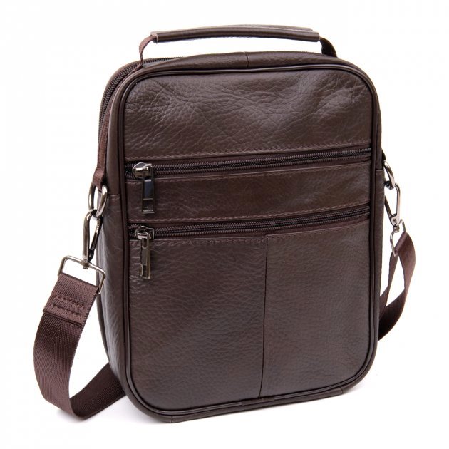 Сумка кожаная DNK Leather dnk-20436 коричневый Сумка кожаная DNK Leather dnk-20436 коричневый