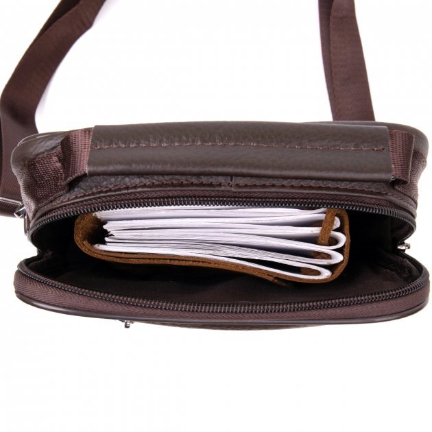 Сумка кожаная DNK Leather dnk-20436 коричневый Сумка кожаная DNK Leather dnk-20436 коричневый