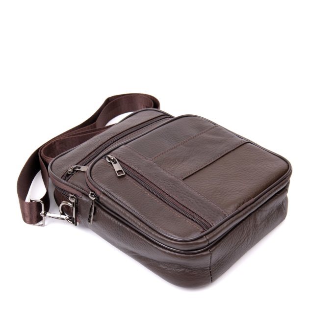 Сумка кожаная DNK Leather dnk-20436 коричневый Сумка кожаная DNK Leather dnk-20436 коричневый