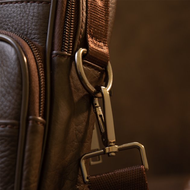 Сумка кожаная DNK Leather dnk-20436 коричневый Сумка кожаная DNK Leather dnk-20436 коричневый