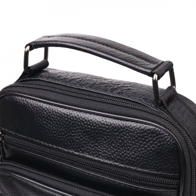 Сумка кожаная DNK Leather dnk-21271 черная Сумка кожаная DNK Leather dnk-21271 черная