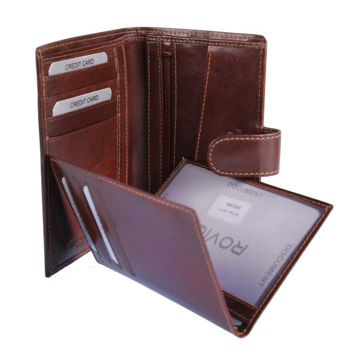 Кошелек мужской Rovicky N74L-RVT-BROWN Кошелек мужской Rovicky N74L-RVT-BROWN