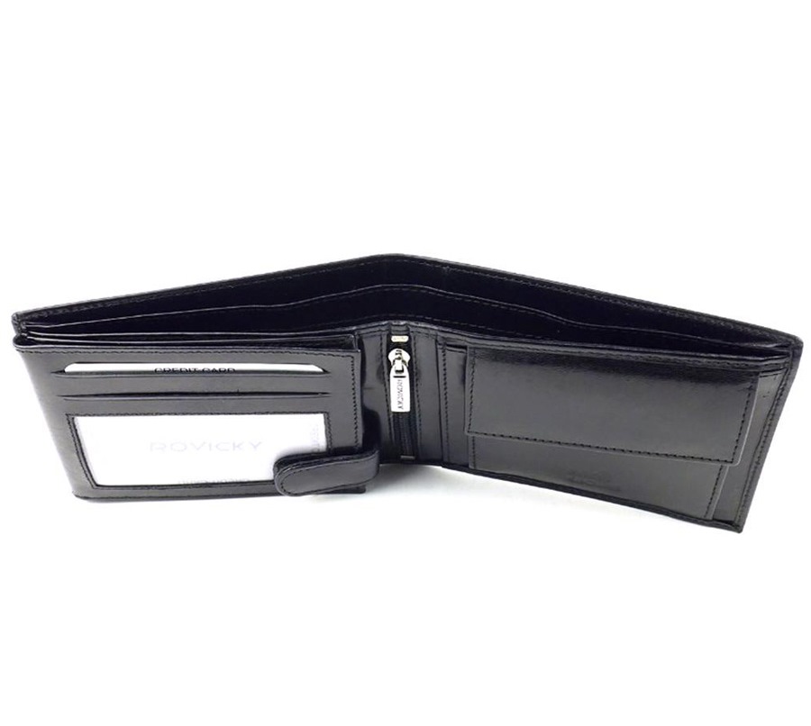 Кошелек мужской Rovicky N992-RVT-BLACK Кошелек мужской Rovicky N992-RVT-BLACK