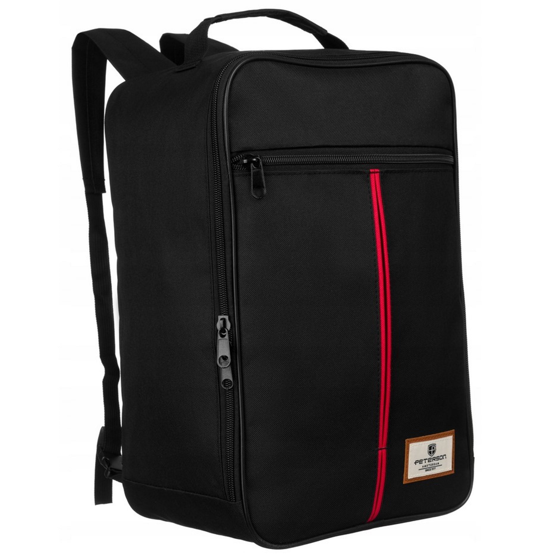 Дорожный рюкзак для ручной клади 40 x 20 x 25 PETERSON PTN-BPP-06-BLACK