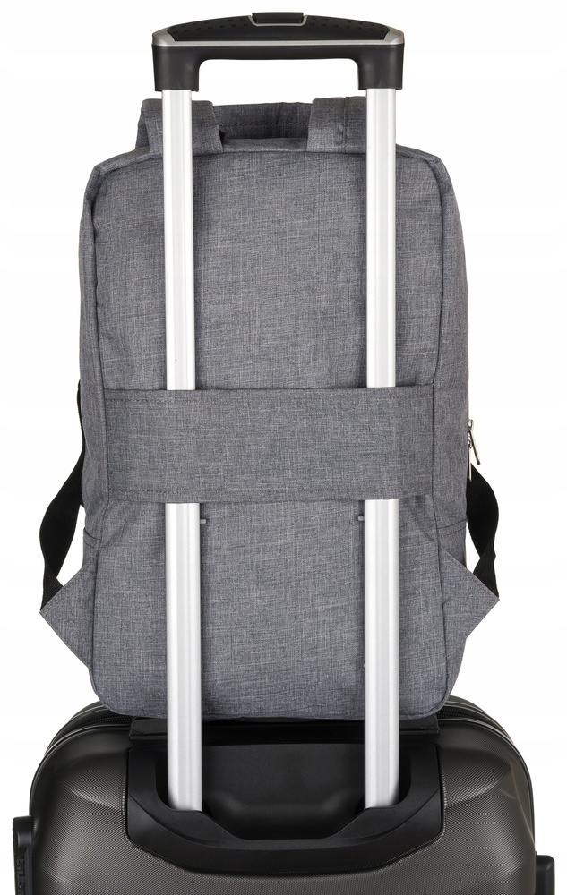 Дорожній рюкзак для ручної поклажі 40 x 20 x 25 PETERSON PTN-BPP-08-GREY-BLACK Дорожній рюкзак для ручної поклажі 40 x 20 x 25 PETERSON PTN-BPP-08-GREY-BLACK