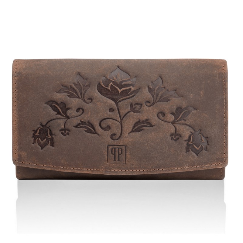 Кошелек женский Paolo Peruzzi T-01-BR Кошелек женский Paolo Peruzzi T-01-BR
