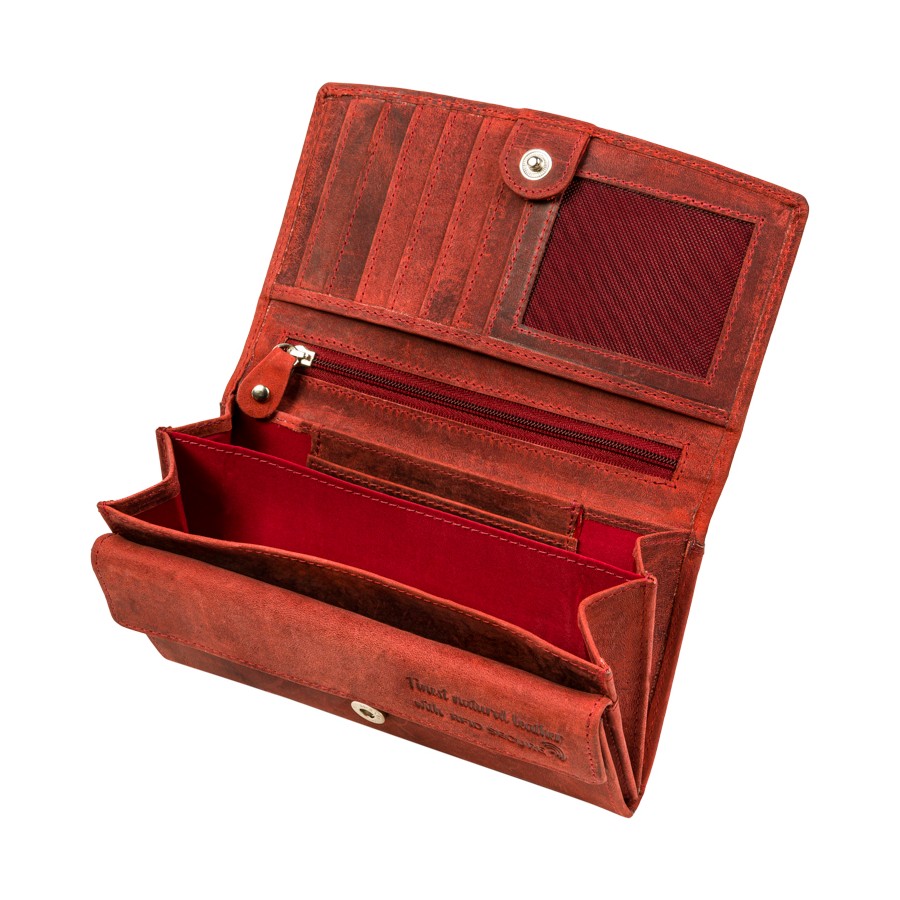 Кошелек женский Paolo Peruzzi T-01-RD Кошелек женский Paolo Peruzzi T-01-RD