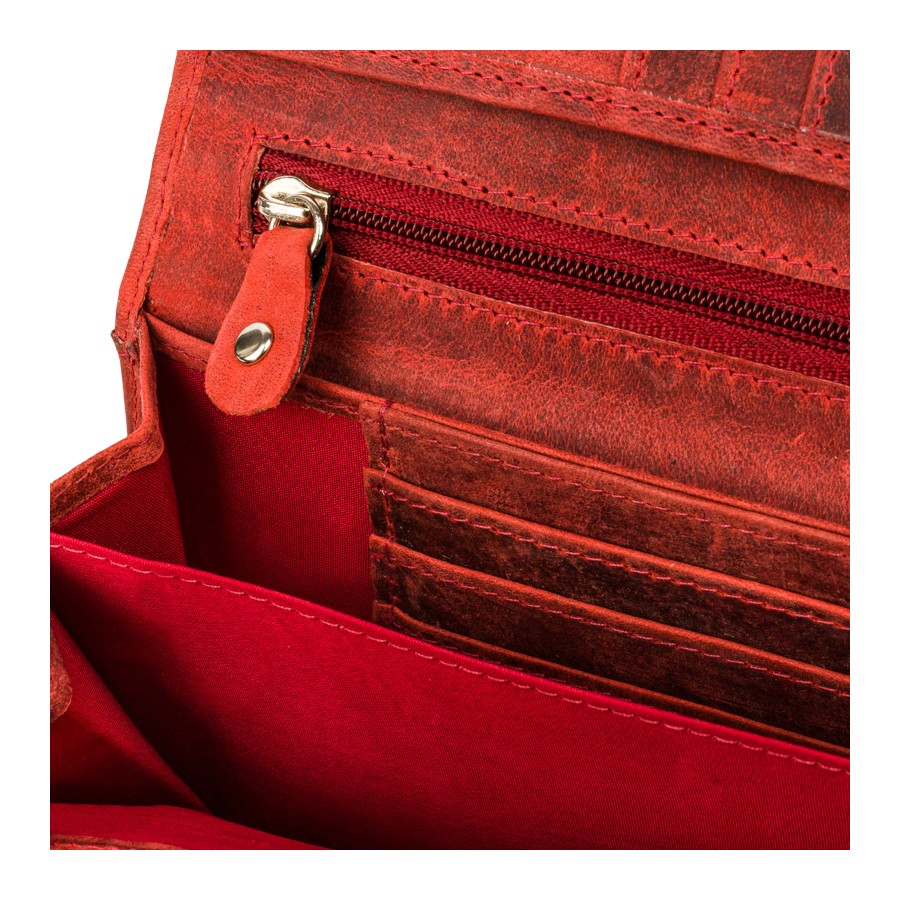 Кошелек женский Paolo Peruzzi T-01-RD Кошелек женский Paolo Peruzzi T-01-RD