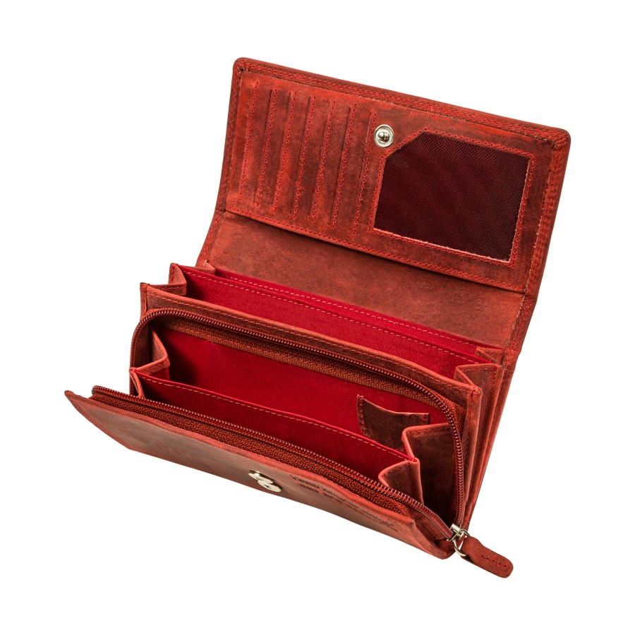 Кошелек женский Paolo Peruzzi T-05-RD Кошелек женский Paolo Peruzzi T-05-RD