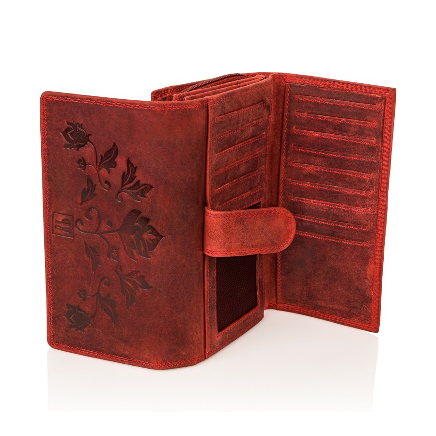 Кошелек женский Paolo Peruzzi T-05-RD Кошелек женский Paolo Peruzzi T-05-RD
