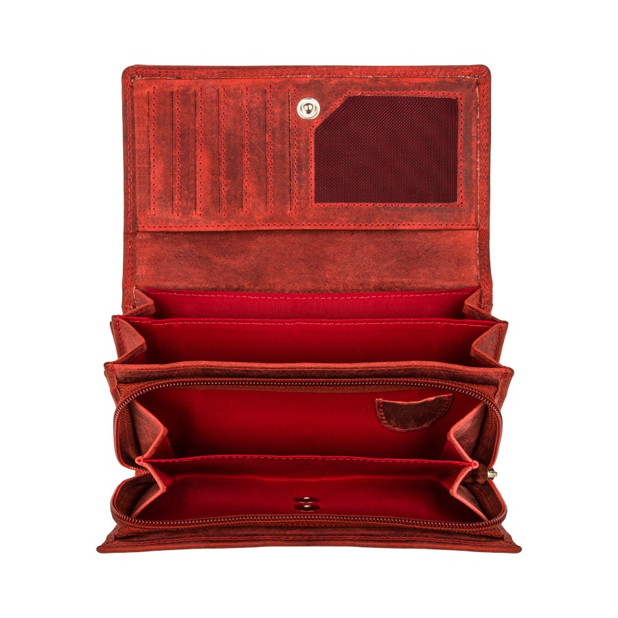 Кошелек женский Paolo Peruzzi T-05-RD Кошелек женский Paolo Peruzzi T-05-RD