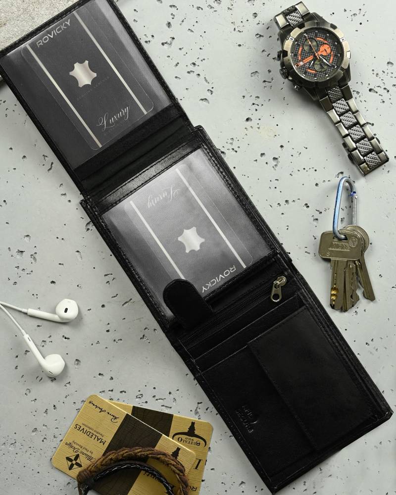 Кошелек мужской Always Wild N992-BMN-R-BLACK Кошелек мужской Always Wild N992-BMN-R-BLACK