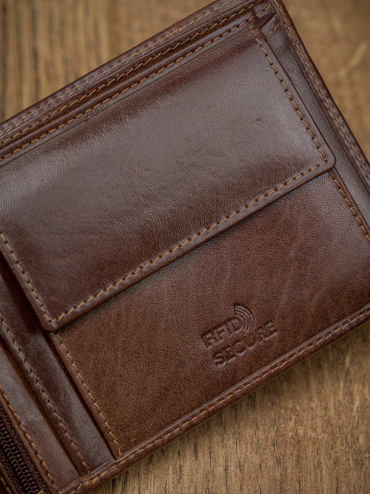 Кошелек мужской Rovicky N992-RVT-BROWN Кошелек мужской Rovicky N992-RVT-BROWN