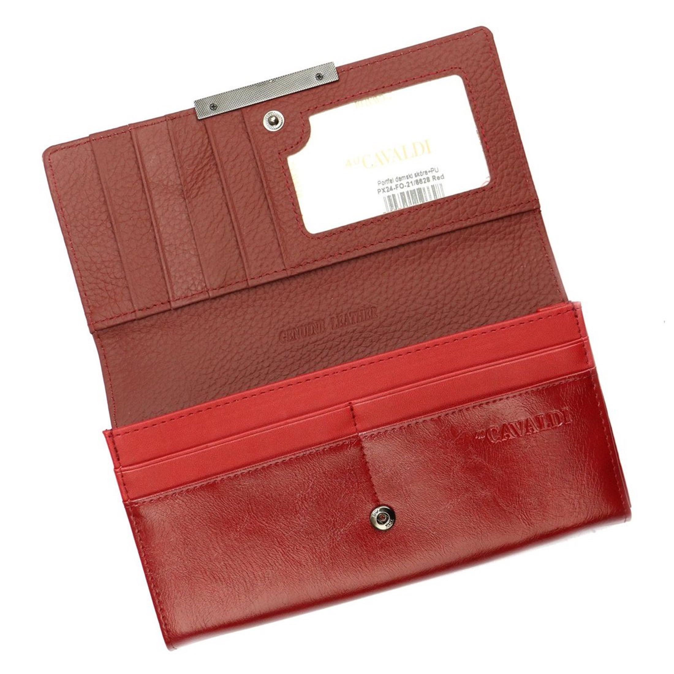 Кошелек женский Cavaldi PX24-FO-21-RED Кошелек женский Cavaldi PX24-FO-21-RED
