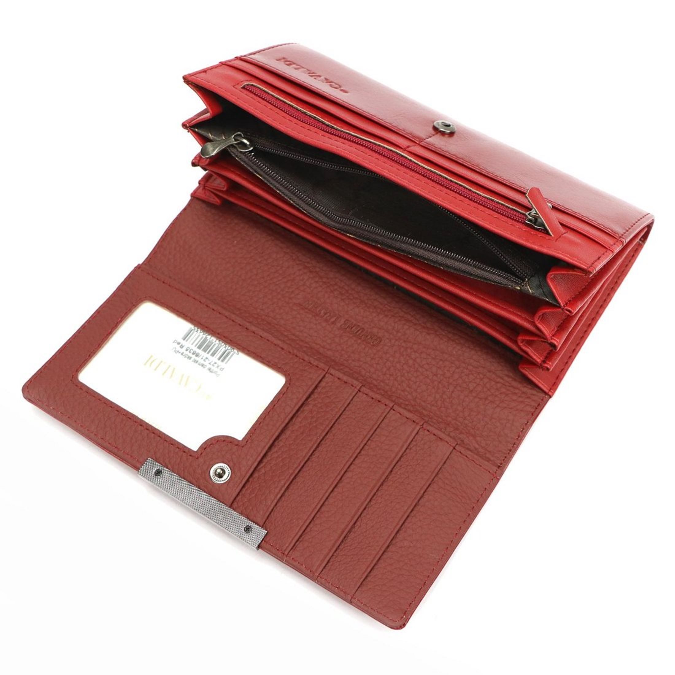 Кошелек женский Cavaldi PX27-21-RED Кошелек женский Cavaldi PX27-21-RED