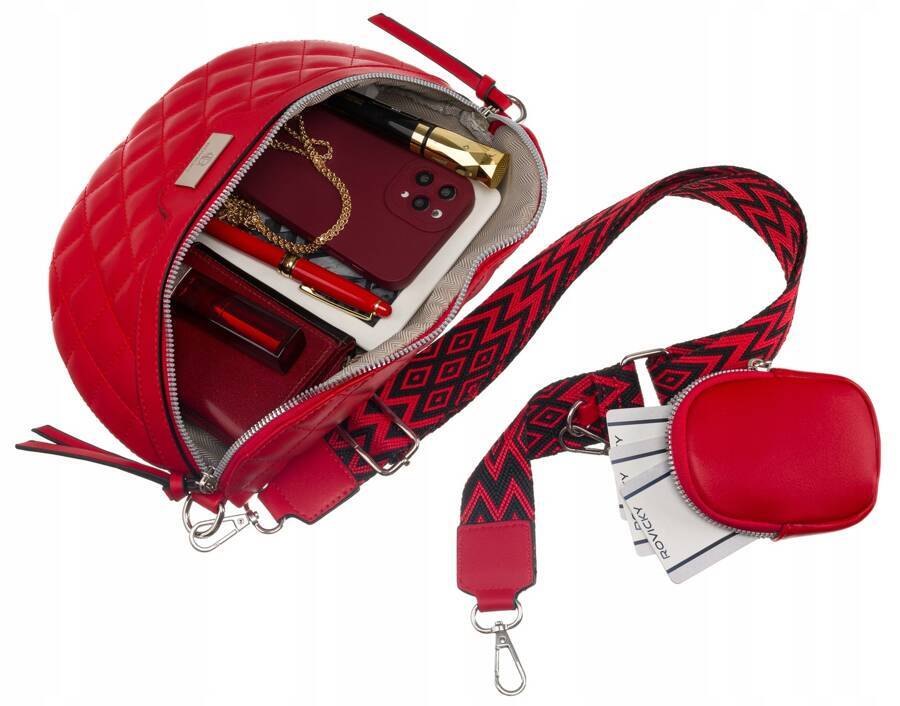 Сумка на пояс жіноча Rovicky R-NER-6-2922-Red Сумка на пояс жіноча Rovicky R-NER-6-2922-Red