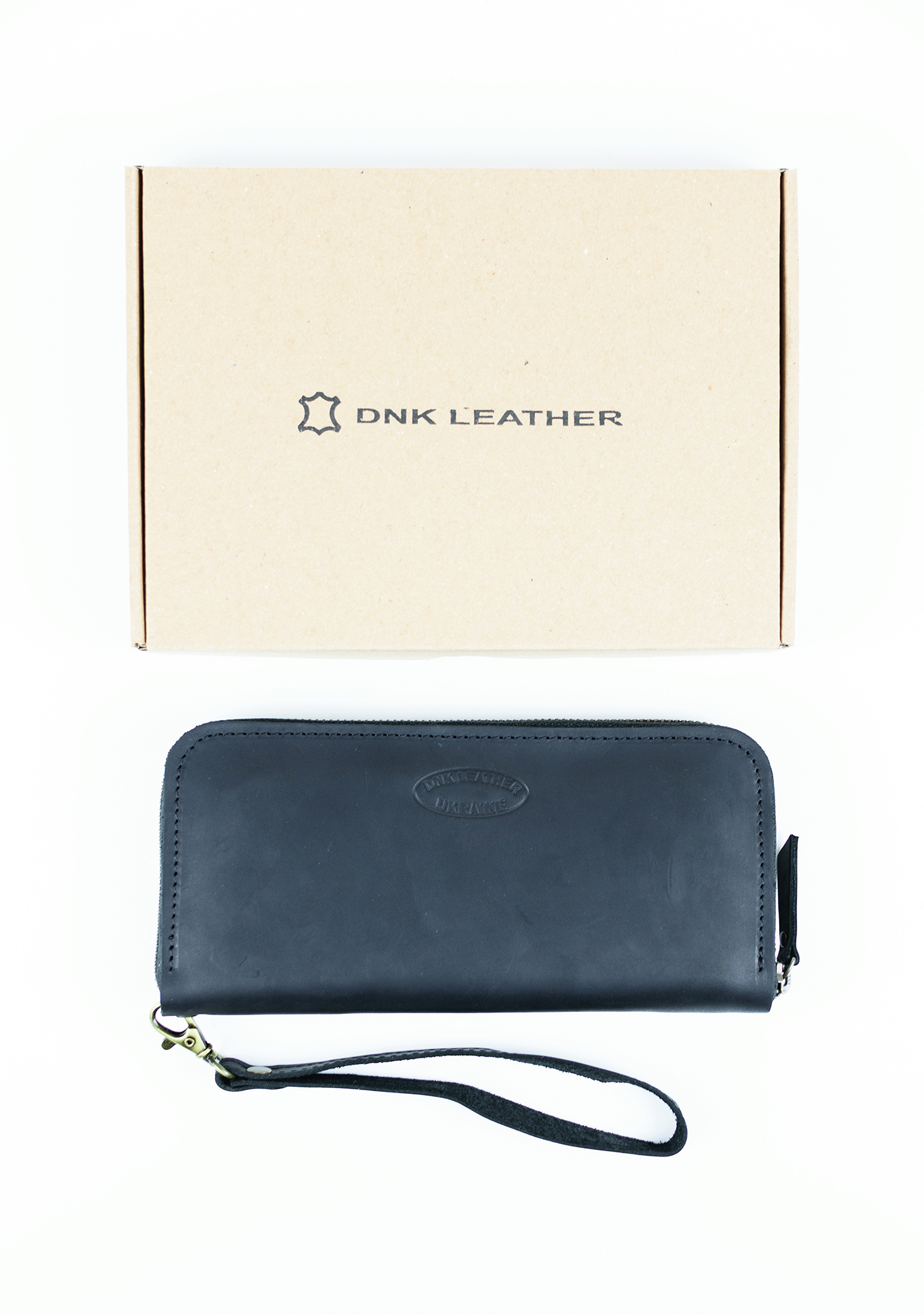 Гаманець шкіряний на блискавці DNK Leather DNK-LW-01-col.J Гаманець шкіряний на блискавці DNK Leather DNK-LW-01-col.J